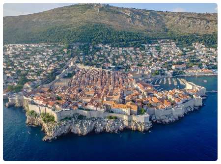 Panorama di Dubrovnik