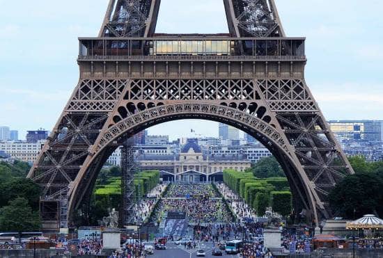 Scorcio della Torre Eiffel