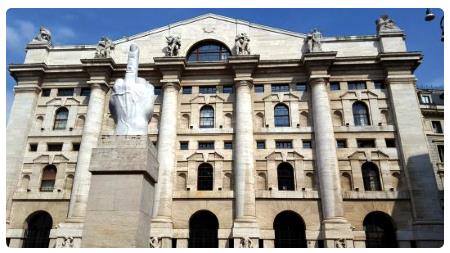 Piazza Affari e la Borsa di Milano