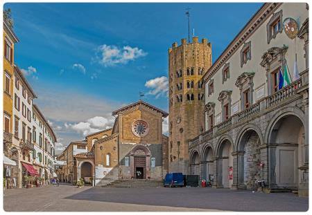 Piazza della Repubblica a Orvieto