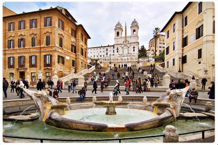 Piazza di Spagna - Trinità dei Monti - Roma