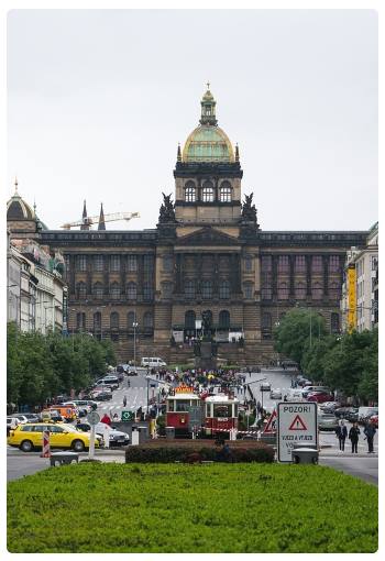 Piazza Venceslao a Praga (Václavské náměstí)