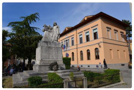 Colonna Romana con stemma mediceo