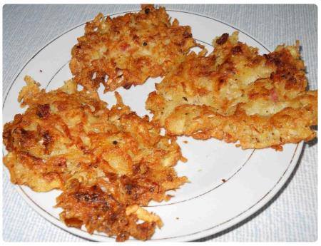 'placky zemiakove' (frittelle di patate fritte)