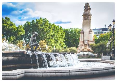 Plaza de España di Madrid