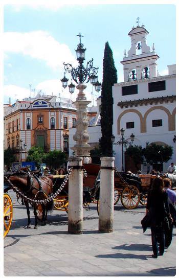 Plaza del Triunfo a Siviglia