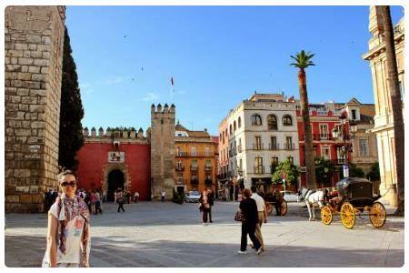 Plaza del Triunfo a Siviglia