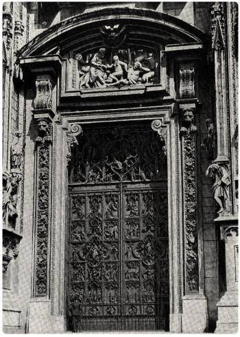 Porta per il Duomo di Milano