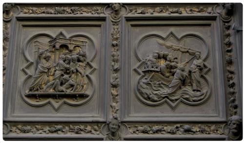 Porta Nord del Ghiberti - Battistero - Firenze