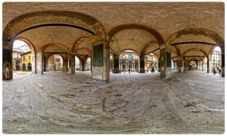 Portici Palazzo della Ragione - Broletto - Milano