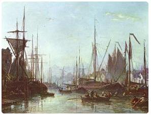 Porto di Rotterdam nei secoli passati