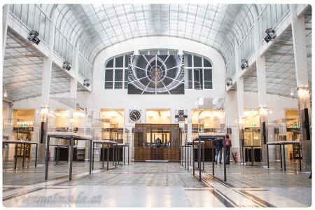 Postsparkasse di Otto Wagner - Interno