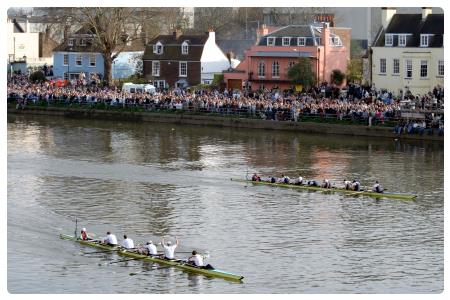 Regata Oxford Cambridge sul Tamigi