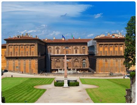 Retro di Palazzo Pitti Firenze