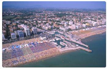 Veduta aerea di Riccione
