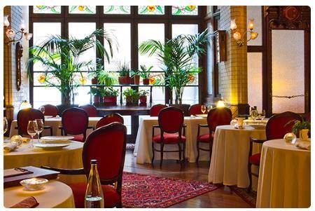 Ristorante che oggi si trova nella Casa Calvet