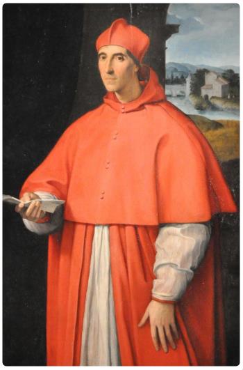 Ritratto Cardinale Alessandro Farnese - Raffaello