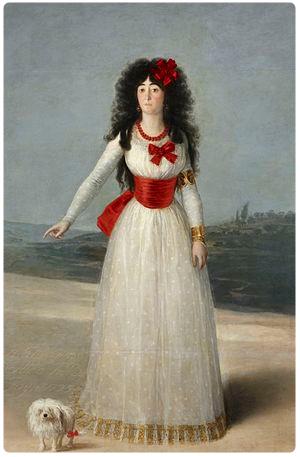 Ritratto della Duchessa d'Alba - Francisco Goya