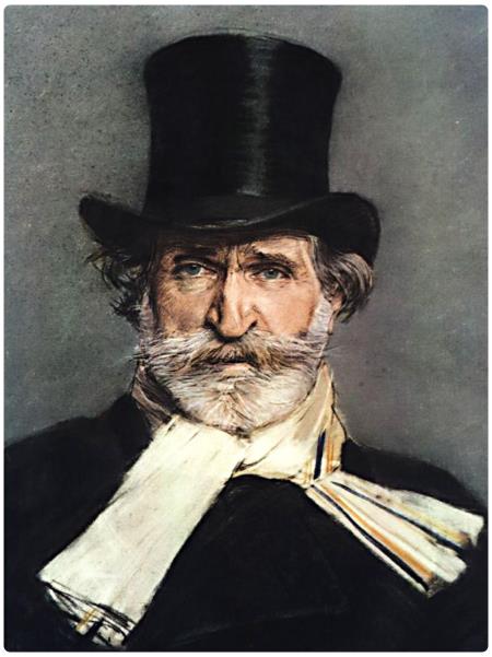 Ritratto Giuseppe Verdi a Roma - Boldini