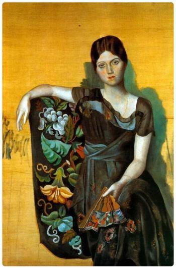 Ritratto di Olga in Poltrona - Picasso 1917