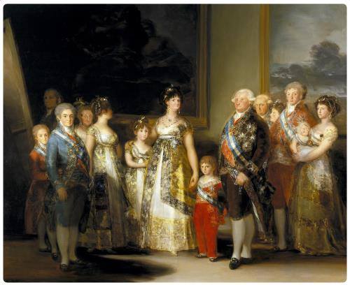 Ritratto della famiglia di Carlo IV - Francisco Goya