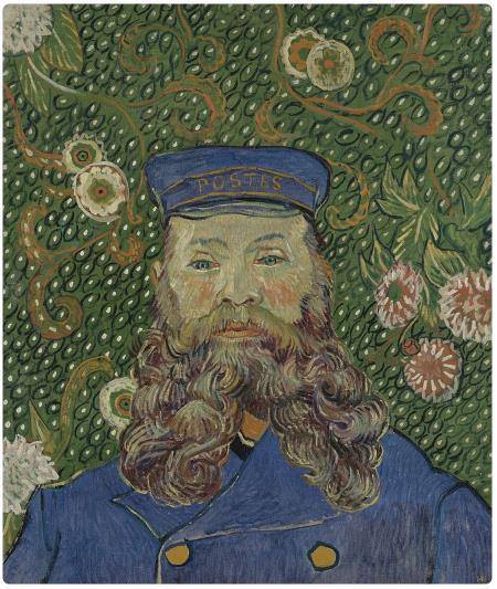 Ritratto di Joseph Roulin - Van Gogh - 1888