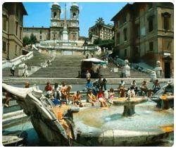 Roma - Piazza di Spagna - Trinità dei Monti