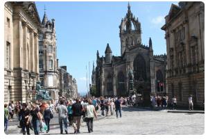Royal Mile St Giles Edimburgo