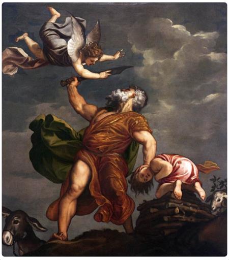 Sacrificio di Isacco - Tiziano