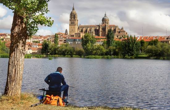 Salamanca vista dal fiume