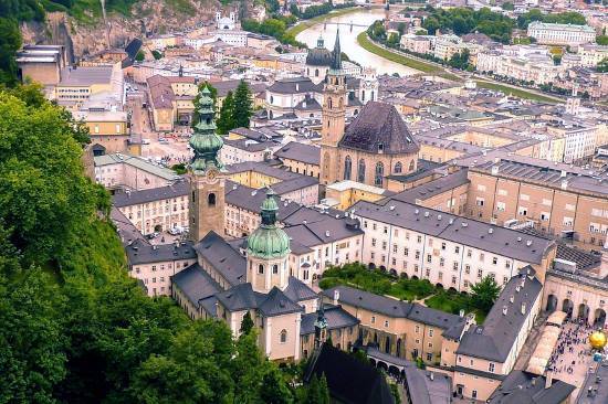 Salisburgo vista dal Castello