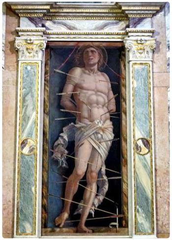 San Sebastiona - Mantegna Ca d'Oro a Venezia