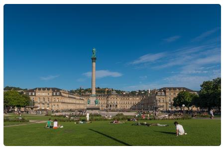 Schlossplatz Stoccarda