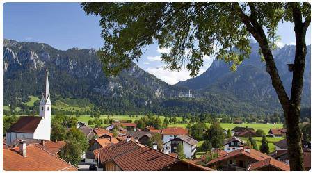 Schwangau - Villaggio della Baviera
