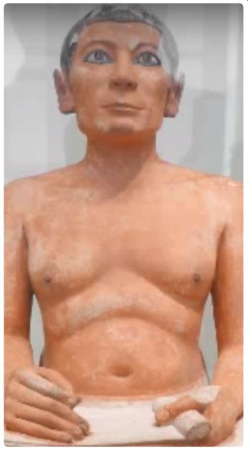 Lo Scriba Seduto - Louvre