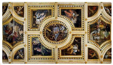 Soffitto Battistero Osimo