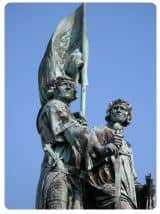 Statua di Jan Breydel e Pieter De Coninck