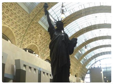La Statua (le statue) della Libertà a Parigi - Museo D'Orsay
