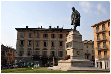 Como- Statua di Garibaldi