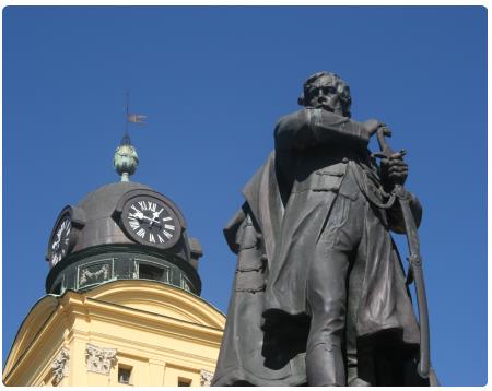 Statua di Lajos Kossuth