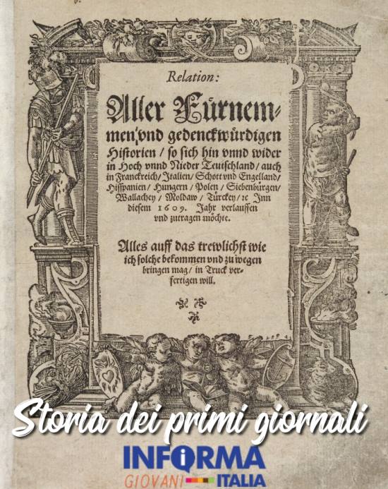Storia dei primi gionali