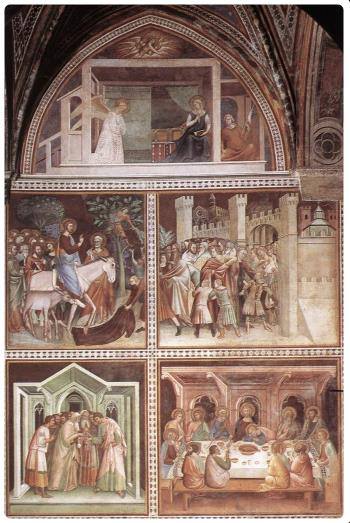 Storie del nuovo testamento - Barna da Siena - Duono di San Gimignano