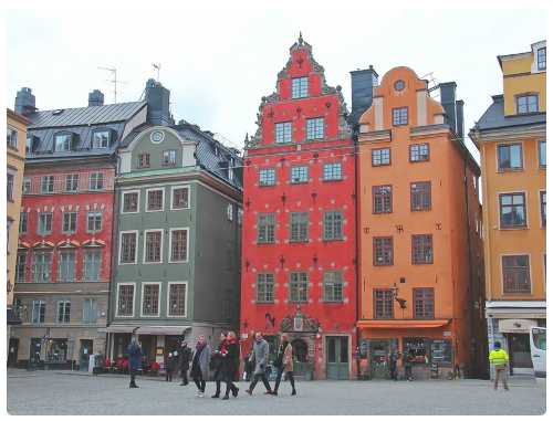 Stortorget - Piazza di Gamla Stan di Stoccolma