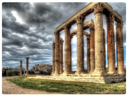 Tempio di Zeus olimpico ad Atene