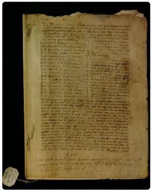 Testamento di Giovanni Arnolifini - Archivio di Stato Lucca
