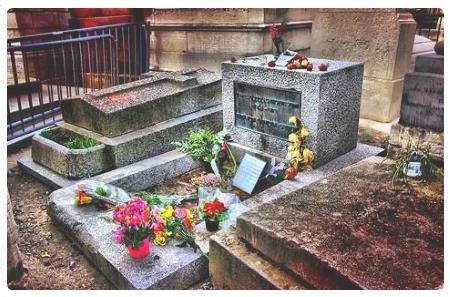 Tomba di Jim Morrison - Cimitero di Père-Lachaise