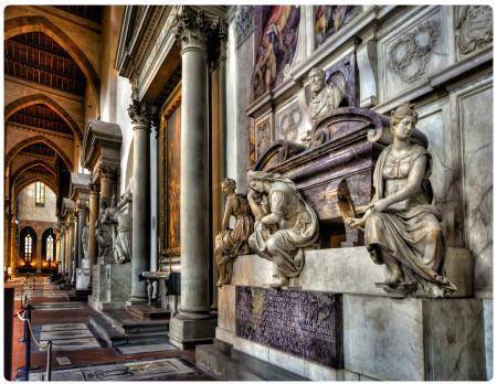 Tomba di Michelangelo - Basilica di Santa Croce