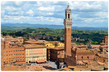 Torre del Mangia a Siena