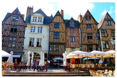 Piazza Plumereau a Tours