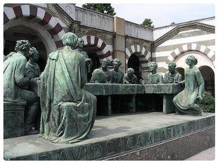 Ultima Cena - Cimitero Monumentale Milano